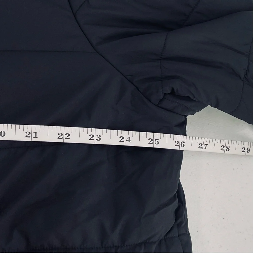 NWT Chico's Black Tweed Gold Trim
Hardware Nylon Quilted Jacket Winter Gift - Picture 8 of 12